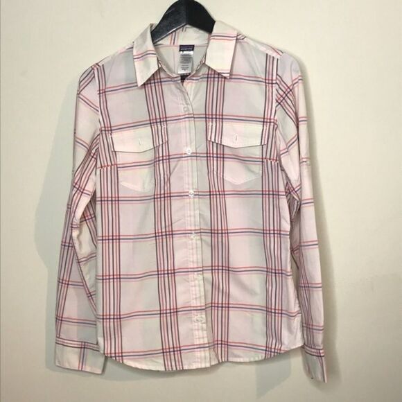 Patagonia Sz 6 Long Sleeve Overcast Shirt - Picture 3 of 6